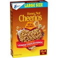 thumbnail image 4 of (2 pack) Honey Nut Cheerios Heart Healthy Gluten Free Breakfast Cereal, Large Size, 15.4 oz, 4 of 5
