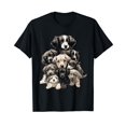 thumbnail image 1 of Adorable T-Shirt Imprimé pour les Amoureux des Chiens - Design Mignon et Tendance, 1 of 1