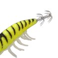 thumbnail image 2 of Señuelo Luminoso para Pesca Mar Camarón Patas Blandas Anzuelos Calamar Cebo () Amarillo, 2 of 4