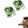 thumbnail image 1 of Car Clip on Air Conditioner Fan 2 Pack Green, 199 Speed Adjustable USB Rechargeable Personal Cooling Fan with LED Display for Auto Vehicle Travel, 1 of 6