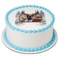 thumbnail image 2 of Deer Outdoors Hunting 8" Round Edible Cake Topper ~ Can be used on 8", 9" or 10" Cakes, 2 of 4