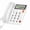 White, variant on ANXPTIME Landline Telephone Corded Desktop Large Button Phone with Caller Display