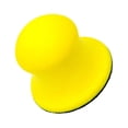 thumbnail image 3 of FELTECHELECTR Sanding Disc Yellow Pu Foam For Finishing Grinding Diy Projects 1Pcs 2.8X2.8In, 3 of 8