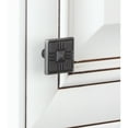 thumbnail image 3 of GlideRite 1-1/4 in. Square Deco Cabinet Knob, Satin Pewter, Pack of 10, 3 of 4