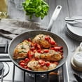 thumbnail image 6 of GreenPan Chatham Healthy Ceramic Nonstick 8" and 10" Open Skillet Fry Pan Set, Gray, 6 of 12