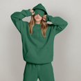 thumbnail image 6 of GEWSEY Hoodie with Eye Mask Built In,Comfort Airplane Mode Travel Hoodies with Hidden Pockets,Blanket Hoodie for Women Men (Dark Green, 4XL), 6 of 9