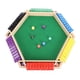 thumbnail image 2 of Juego De Dados De 2 A 6 Jugadores, Juego De Dados De 6 Caras, 10 Números, Tablero De Madera, Juego De Matemáticas Para Fiesta En Casa Y Pub, 2 of 7