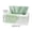Green, variant on 20pcs Non-Woven Microfiber Cleaning Cloths - Edgeless Reusable Towels for Car Kitchen and Home, Lint-Free Absorbent Disposable Feel Wipes