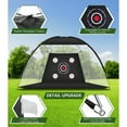 thumbnail image 4 of SwingRex 10x7FT Golf Net with Mat & Target – Backyard Golf Practice Net for Driving & Chipping, 4 of 8