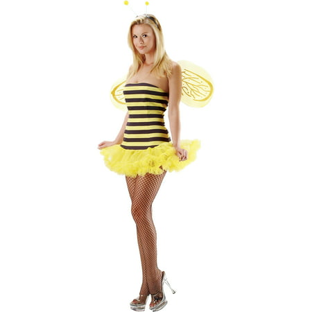 Womens Sexy Bumble Bee Costume Adult Sizes Small-Medium