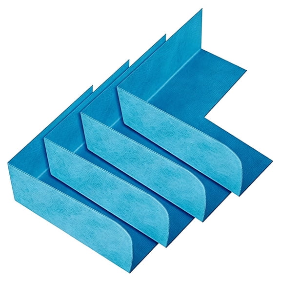 4/10pc Waterproofing Corner Shower Seamless Membrane Bathtub and Steam Room