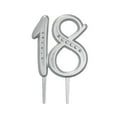 thumbnail image 2 of Cake Topper Decor, Everyday Birthday,18 Diamond Milestone cake décor for parties and fun21469 (EACH), 2 of 2