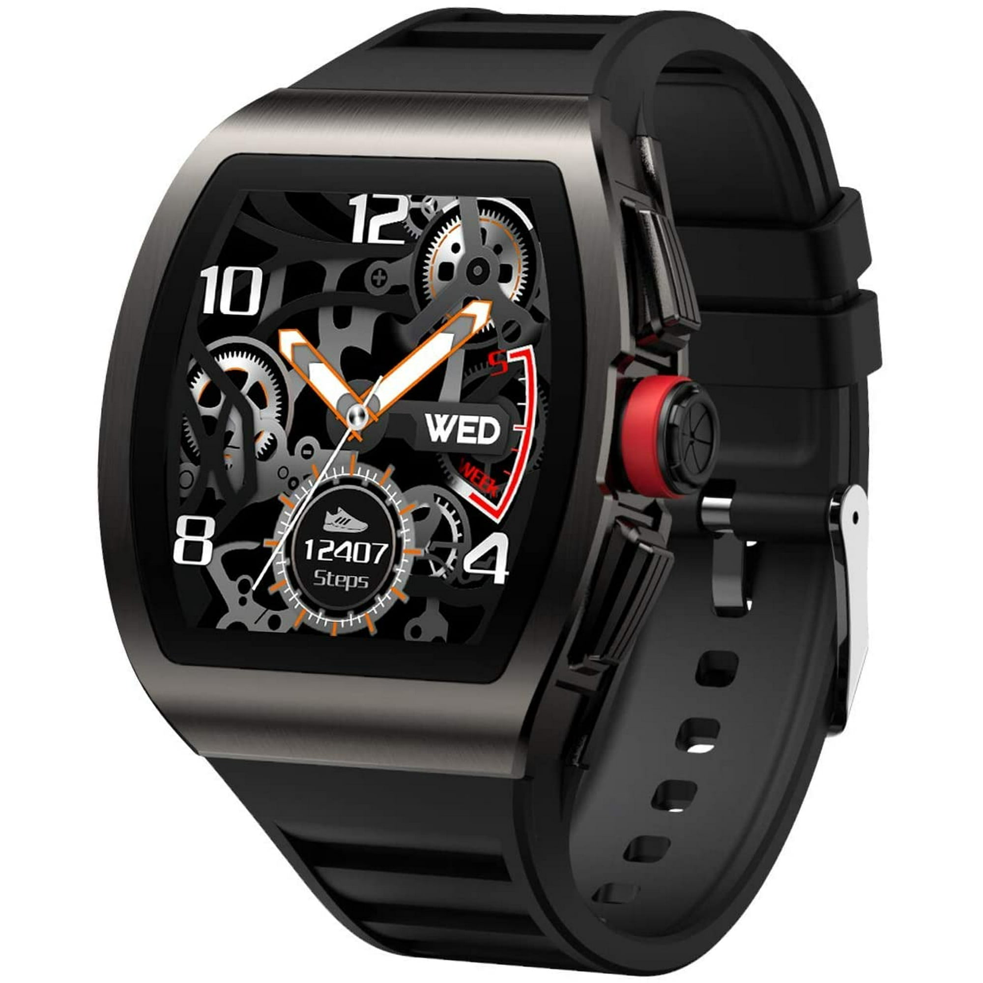 Smart Watch Sanag Blood Pre ure Heart Rate Sleep Monitoring Fitne Tracker All Day Heart Rate Pedometer for Android and iOS Me age Reminder IP68 Waterproof Men Women Watche Walmart