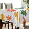 thumbnail image 5 of Yayeee Tablecloths 60" x 108" Rectangle Wrinkle Resistant Party Table Cover, Green Leaves, 5 of 8