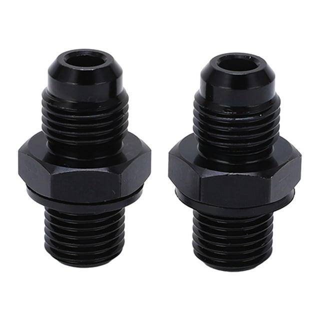Remplacement de l'Adaptateur de Refroidisseur de Transmission, 1 Paire 6an 1 / 4nps Transmission Huile Transmission Adaptateur Raccords Transmission Refroidisseur Adaptateur Intégration Transparente