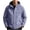 Purple, variant on StSilkitty Rain Jacket for Men Windbreaker Waterproof Hooded Jacket Coat with Pockets Full Zip up Long Sleeve Raincoat