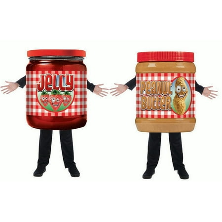 Kids Peanut Butter and Jelly Couples Costumes, One Size