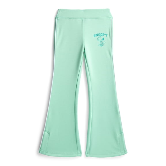 Snoopy Toddler & Big Girls Active Graphic Scuba Pants, Sizes 12M-12