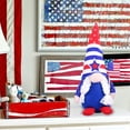 thumbnail image 5 of Independence Day Gnome Figurine - Patriotic Collectible for Home Tabletop Decor, Holiday Party Displays, Indoor Outdoor Use, Shelf Accents, and American National Festival Embellishments, 10*4in, B, 5 of 5