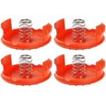 thumbnail image 1 of 4pcs Spool Caps + 4pcs S Spare Parts Accessories Compatible With Black+decker Rc-100-p String Trimmers Z, 1 of 4