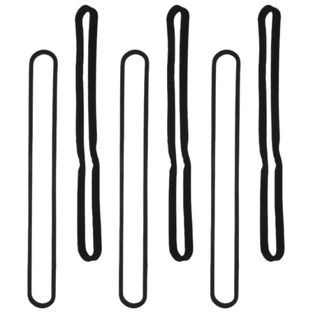 MLINS  6 Pcs Foam Gasket for Vacuum Sealer Maintenance Replacing Black