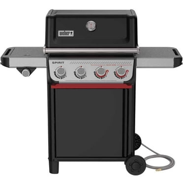 Weber Spirit E-435 26.6 Inch 4 Burner 35000 Btu Black Natural Gas Grill