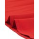 thumbnail image 5 of Vestido plisado de mujer Inspire Chic con mangas largas abullonadas, escote en V y cinturón en la cintura, talla XL, rojo, 5 of 7