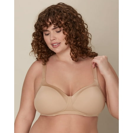 Women s Playtex US4824 Shape Lined Balconette Wirefree Bra (Taupe 36DD)