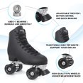 thumbnail image 3 of Patines de Cuatro Ruedas Nattork para Hombre Talla 10 con Marco de Aluminio, 3 of 6