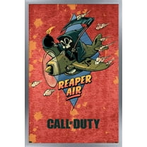 Call of Duty: Vanguard - Reaper Air Wall Poster, 14.725" x 22.375", Framed