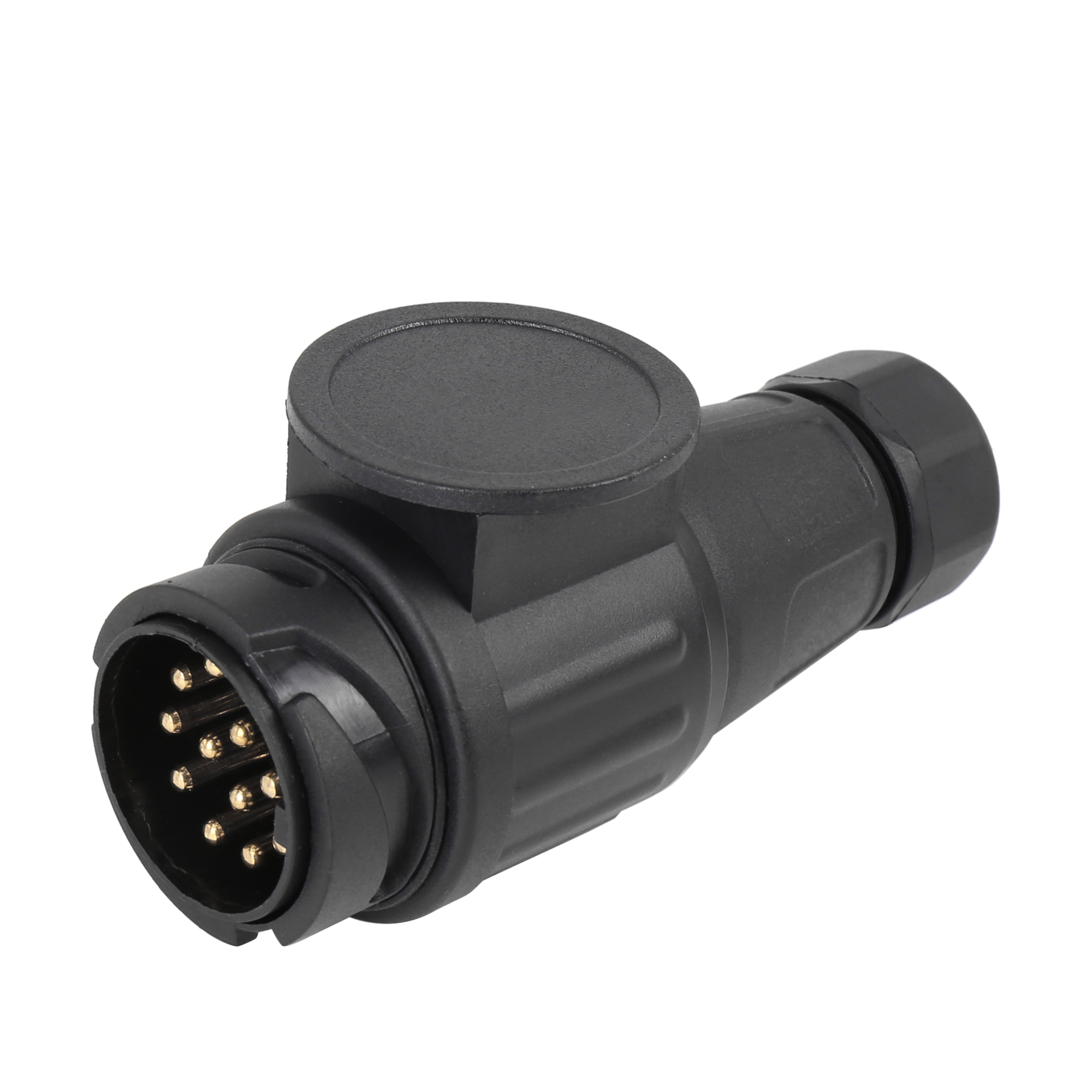 13 Pin Trailer Plug 12V Trailer Adaptor Waterproof Tow Bar Towing Plug