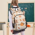 thumbnail image 7 of FORMRS School Backpack 17" Student Travel Bag with Laptop Compartment, Beige Fall Acorns Pattern, 7 of 7