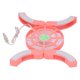 thumbnail image 4 of DRS04 Computadora plegable Enfriador para computadora portátil Almohadilla de enfriamiento Base de enfriamiento USB luminosa (Rosa), 4 of 5