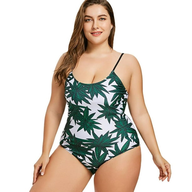 skyde vandring Et bestemt BOLLSLEY - Plus Size Bathing Suit for Women One Piece Swimsuit Tummy  Control Bathing Suits Retro Swimwear - Walmart.com - Walmart.com