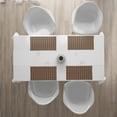 thumbnail image 3 of Ambesonne Leaves Place Mats Set of 4, Retro Autumn Foliage, Standard Size, Multicolor, 3 of 4