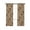 Brown, variant on Black Cow Skull Blackout Curtains 84 Inches Length, Southwestern Vintage Cowboy Boots Window Treatment Thermal Insulated Drapes for Bedroom Living Room 2 Panels 84x84 Inches