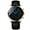 Gold Shell Black On, variant on Fashion Trending Popular Contrast Color Three Eyes and Six Needles Luminous Waterproof Steel Belt Quartz Watch Men's Wat