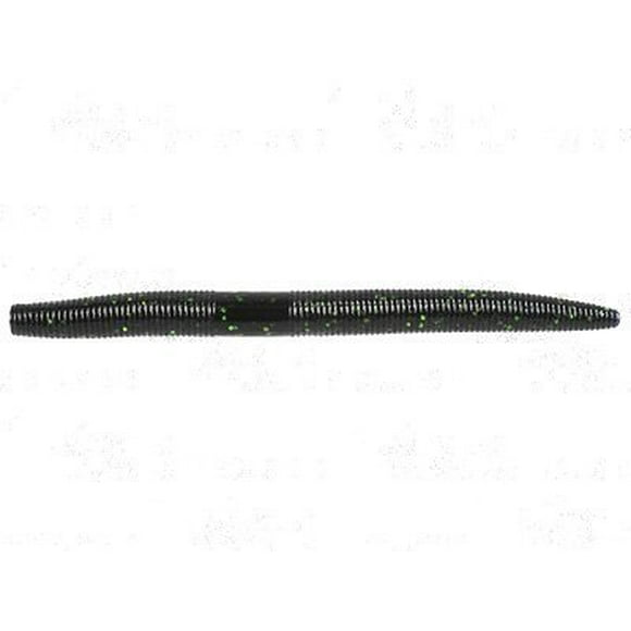 Yamamoto Senko Worm, 5", 10pk, Blue Black & Large Chartreuse