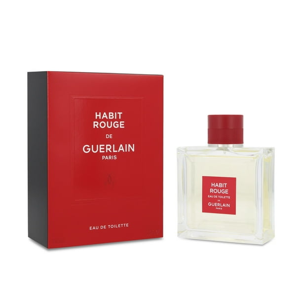 Habit Rouge 100Ml Edt Spray Guerlain Habit Rouge De Guerlain Paris