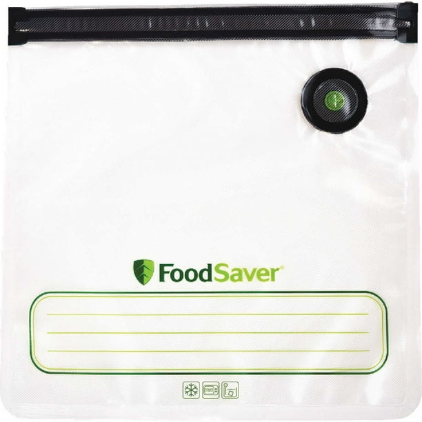 FoodSaver Reusable Gallon Vacuum Zipper Bags (8Count)