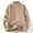 Khaki, variant on cfhntfmh Men's Pullover Sweaters Long Sleeve Casual Half High Neck Sweaters Soft Solid Color Knitted Sweater Fall Winter Clothes 2024