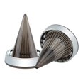 thumbnail image 4 of 1 par de cubiertas de lente de luz de señal de , accesorio fácil de instalar, forma cónica Gris, 4 of 8