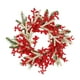 thumbnail image 1 of Moyic Guirnalda navideña de piña artificial, guirnaldas decorativas de flocado, conos de pino, colgante de aro de bienvenida, decoración para el Kits de decoración para fiestas Moyic HA069493-00, 1 of 6