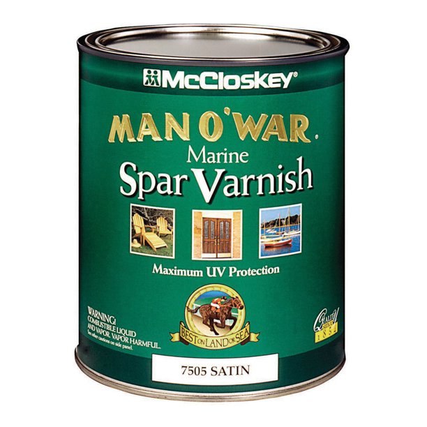 McCloskey Man O'War Spar Marine Interior & Exterior Varnish