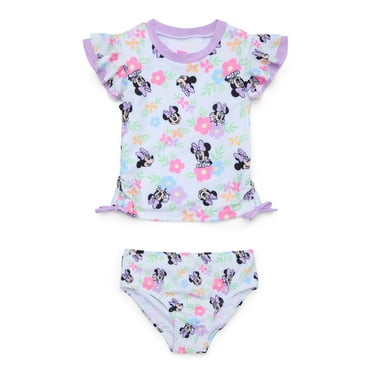 Character Toddler Girl Tankini Swimsuit, Two-Piece, Sizes 12M - 5T