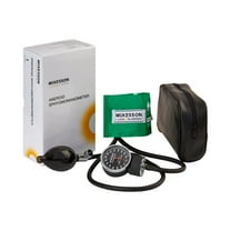 McKesson LUMEON Deluxe Aneroid Sphygmomanometer, Green, Child Small, 1 Ct
