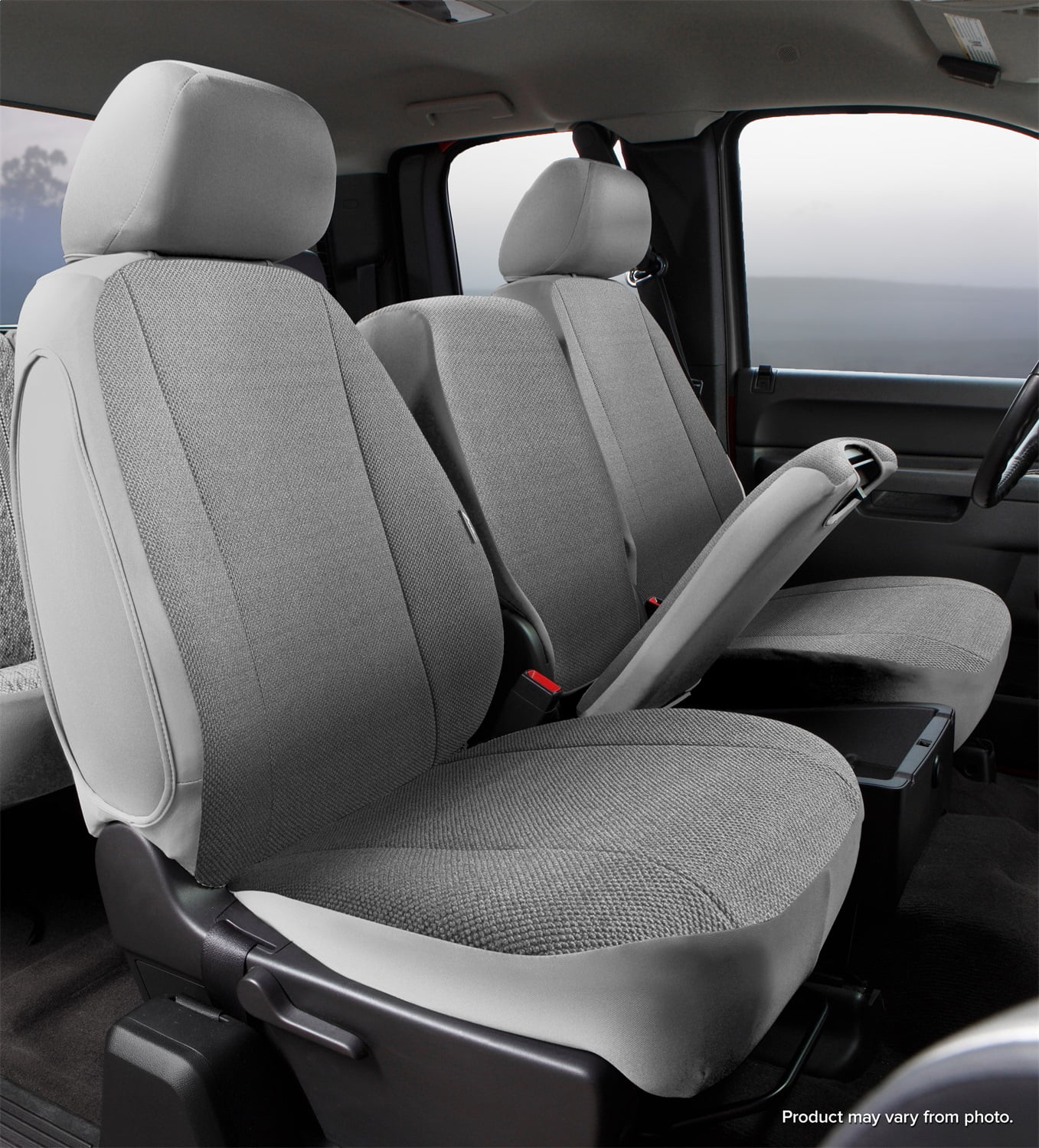 Fia Inc Trs401 Gray Fiatrs401 Trs Semi Custom Fit Car Front Bucket Seat Cover