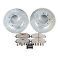 thumbnail image 3 of PowerStop Front Z36 Truck & Tow Carbon-Fiber Ceramic Brake Pad and Drilled and Slotted Rotor Kit Fits: FORD Select Models K6403-36, 3 of 3