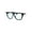 Black Tortoise Solid Blue, variant on Flat Top Mob Plastic Top Visor Sunglasses All Black