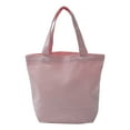 thumbnail image 1 of Uxcell Sac Fourre-Tout en Toile avec Poignée Petit Sac à Main Réutilisable Sacs de Magasinage Rose, 1 of 5